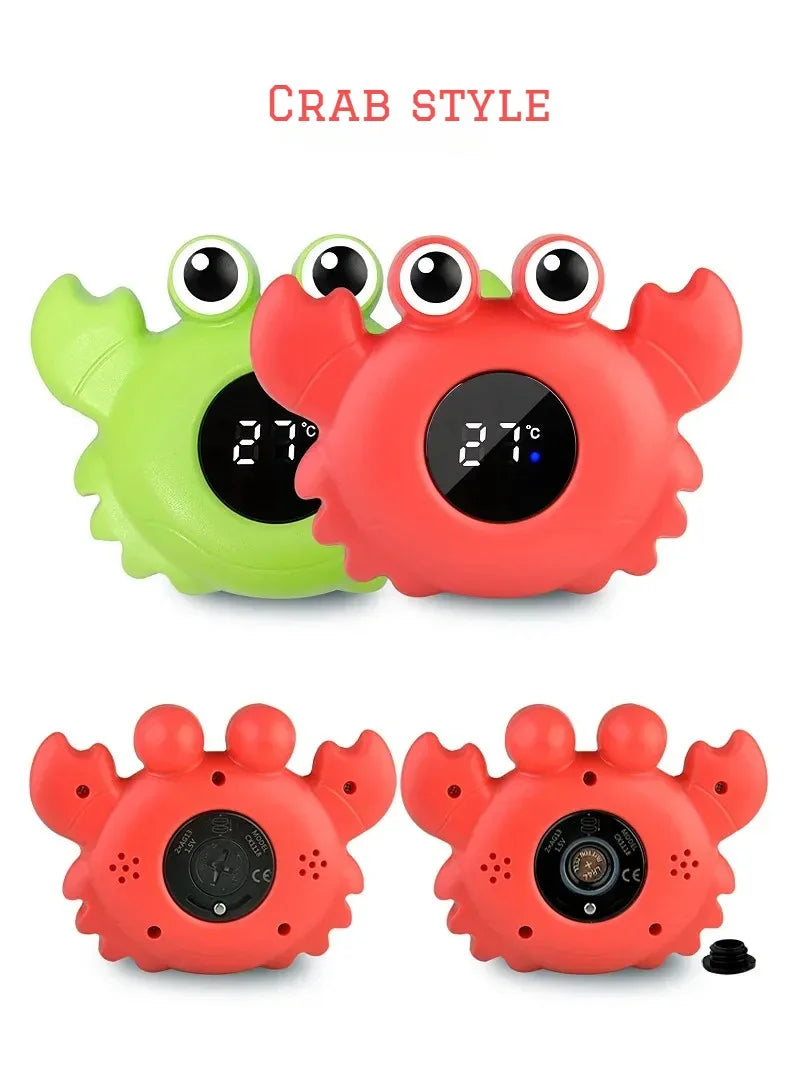Baby Bath Temperature Meter Floating Digital Water Baby Bath Temperature Meter LED Display Temperature Tester Safety Cartoon