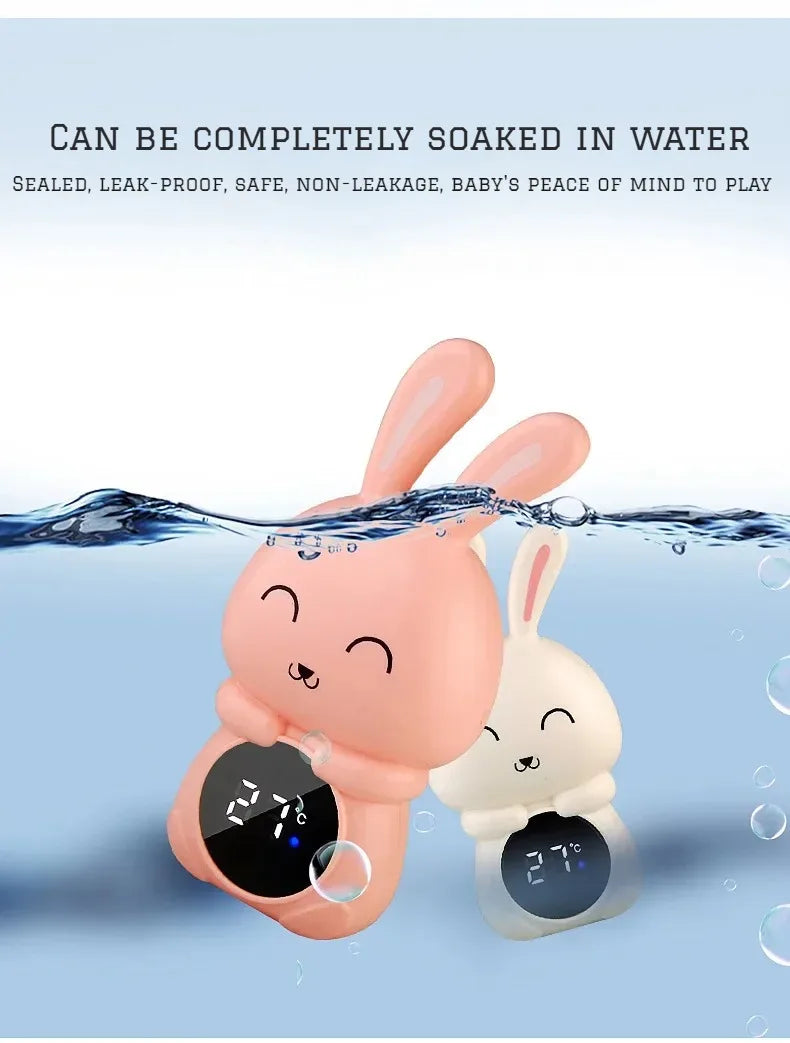 Baby Bath Temperature Meter Floating Digital Water Baby Bath Temperature Meter LED Display Temperature Tester Safety Cartoon